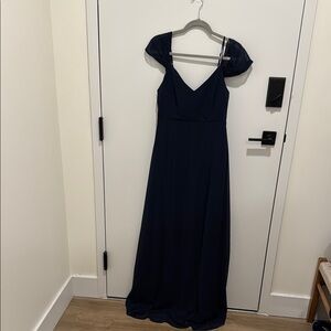 Birdy Grey Navy Blue Bridesmaid dress